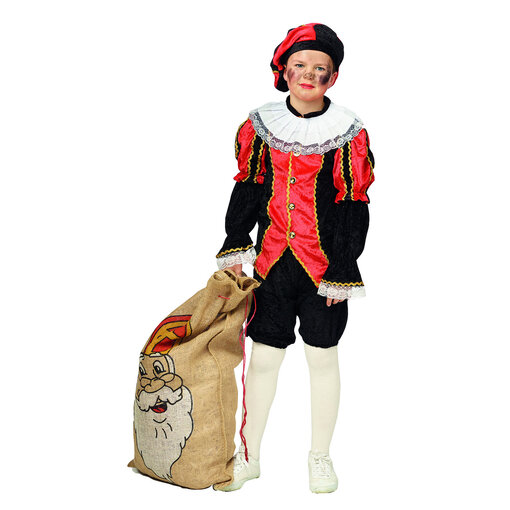 Pieten kostuum kind 4-delig Pepe