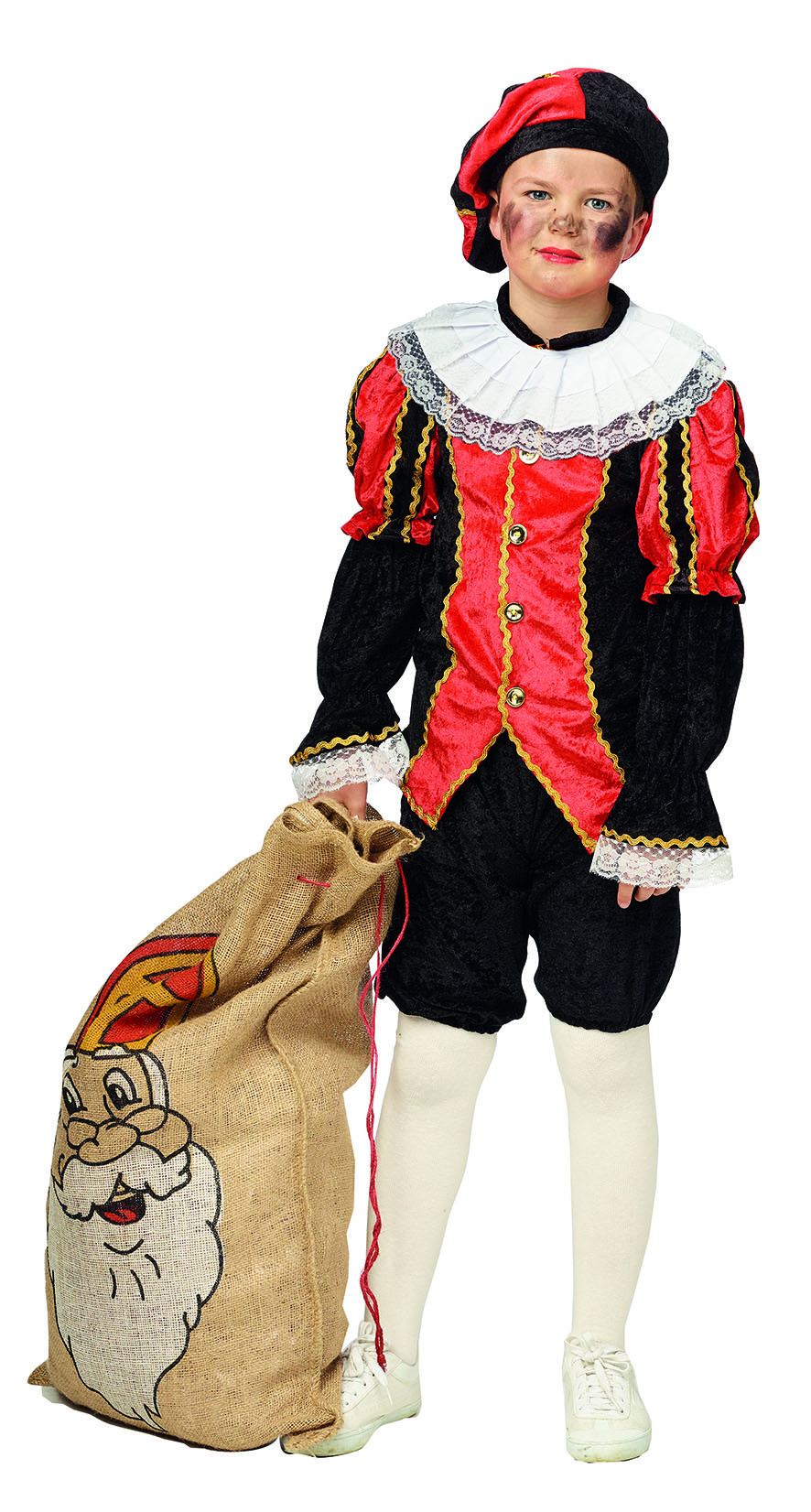 Pieten kostuum kind 4-delig Pepe