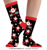 Kerstsokken Kertman Ho Ho Ho! Kind Zwart