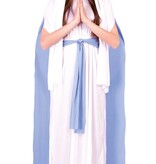 Maria Verkleedkleding Dames Blauw/Wit