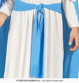 Maria Verkleedkleding Meisje Blauw/Wit