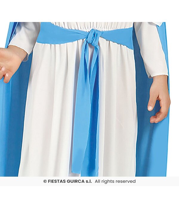 Maria Verkleedkleding Meisje Blauw/Wit