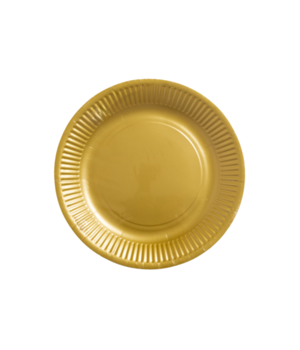 Gouden Bordjes 8st (18cm)