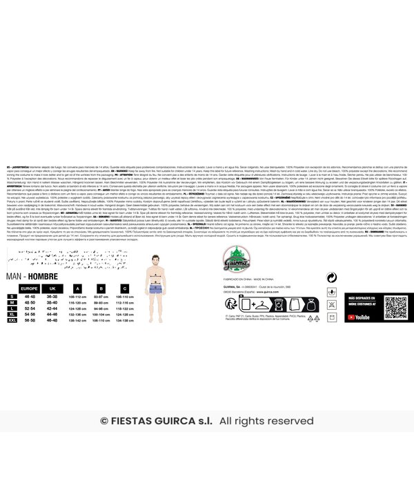 Herders Kostuum Heren Saint Joseph Blauw