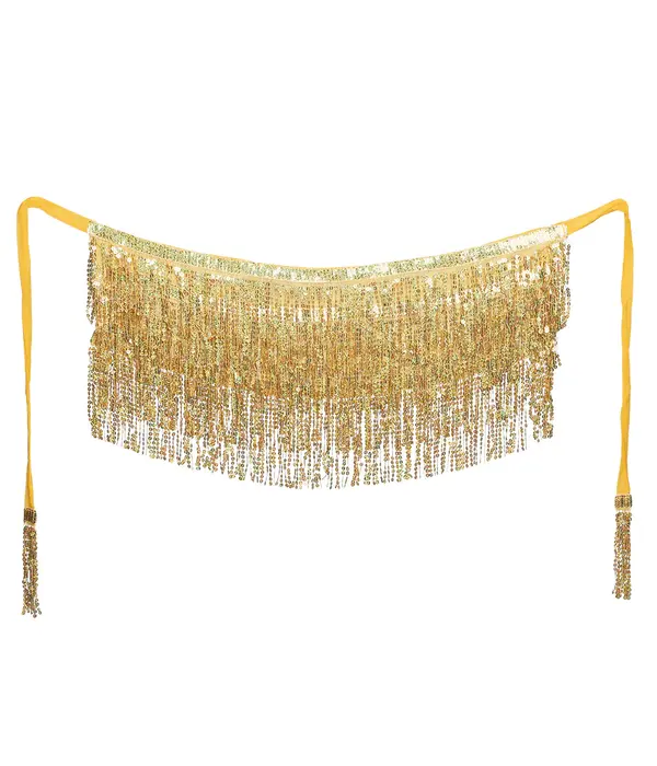 Riem Festival Goud Met Franjes Dames