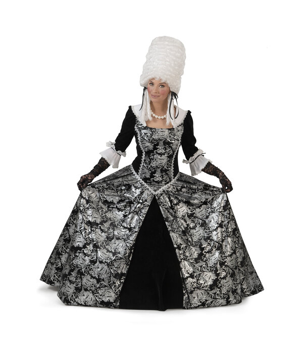 Zilveren Barok Damesjurk Premium