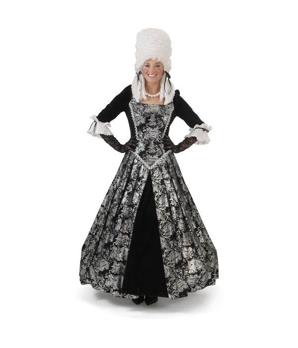 Zilveren Barok Damesjurk Premium