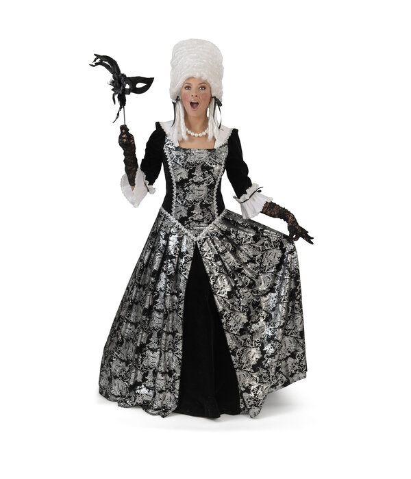 Zilveren Barok Damesjurk Premium