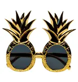 Partybril Ananas Metallic Goud
