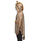 Poncho Giraffeprint Volwassenen Deluxe