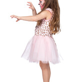 Jurkje Panterprint Roze Meisje