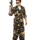 Leger verkleedpak man