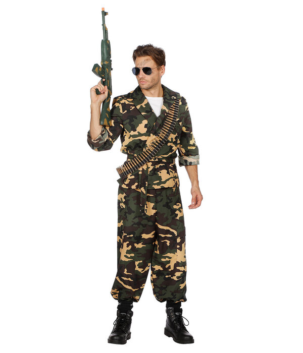 Leger verkleedpak man