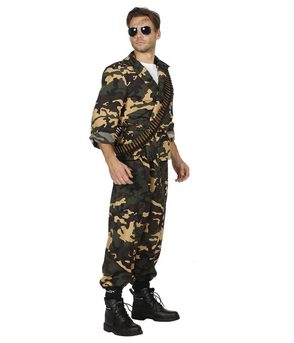 Leger verkleedpak man