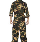 Leger verkleedpak man