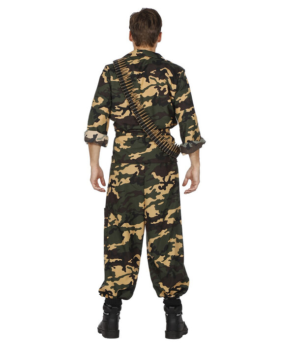 Leger verkleedpak man