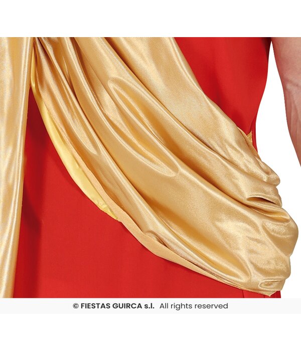Kostuum Romeinse Koning Rood Heren