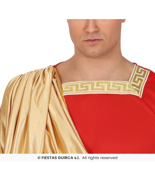 Kostuum Romeinse Koning Rood Heren