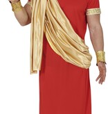 Kostuum Romeinse Koning Rood Heren