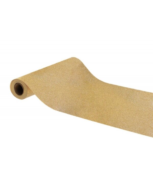 Tafelloper Glitter Goud Premium (30x500cm)