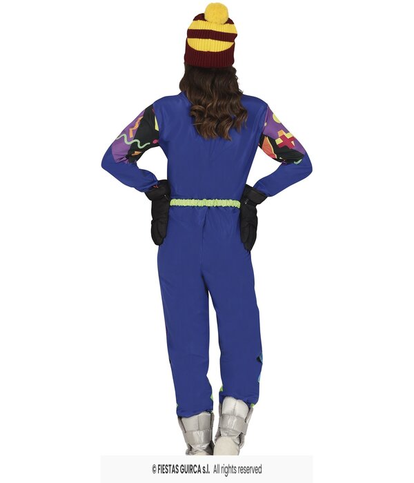 Foute Ski Overall Discopower Dames