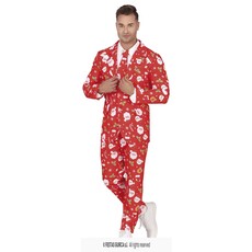 Kerstmis Kostuum Fun Heren Rood 3-delig