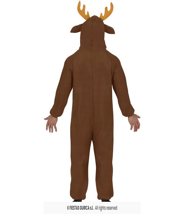 Rendier Onesie Pyjama Volwassenen