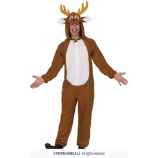 Rendier Onesie Pyjama Volwassenen