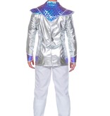 Space Jacket Metallic Heren