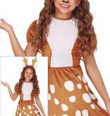 Rendier Jurkje met Diadeem Gewei Kind