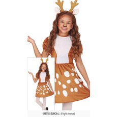 Rendier Jurkje met Diadeem Gewei Kind