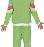 Neon Groene Tracksuit Heren