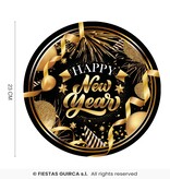 Elegante Nieuwjaar Bordjes 23cm (6st)