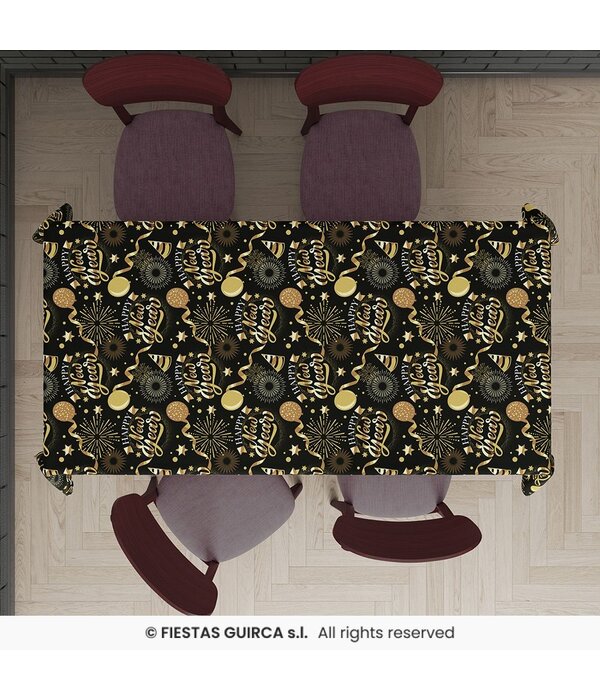 Elegante Nieuwjaar Tafelkleed 137x274cm