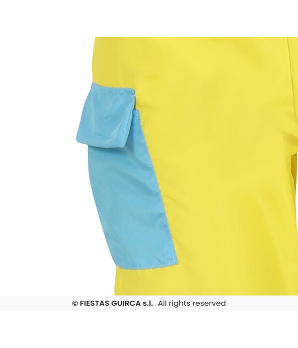 Party Ski Overall Geel/Pink Dames