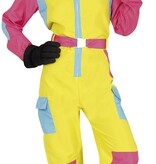 Party Ski Overall Geel/Pink Dames