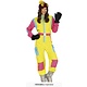 Party Ski Overall Geel/Pink Dames