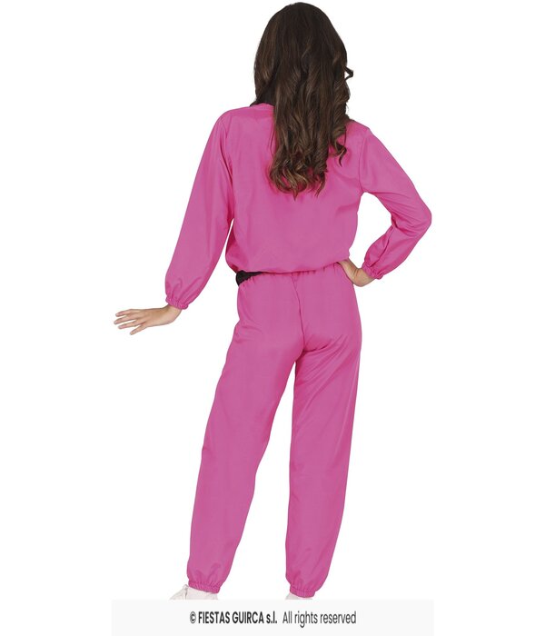 Neon Pink Tracksuit Dames