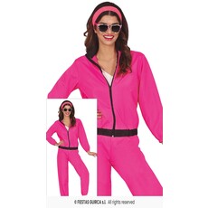 Neon Pink Tracksuit Dames