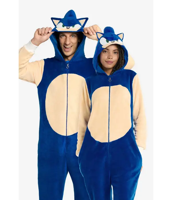 Onesie Sonic the Hedgehog™ Volwassenen
