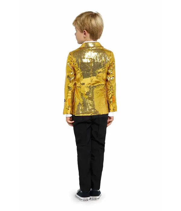 Colbert Pailletten Goud Jongens Suitmeister