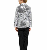 Colbert Pailletten Zilver Jongens Suitmeister