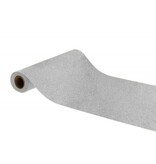 Tafelloper Op Rol Zilver Glitter Premium (30x500cm)