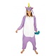 Paarse Unicorn Onesie 164cm