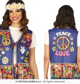 Peace & Love Hippie Vest Dames