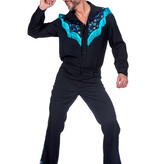 Glamorous Western Outfit Zwart Heren Premium