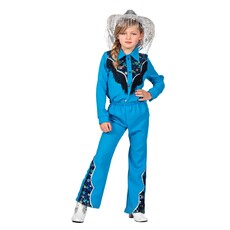 Glamorous Western Outfit Blauw Meisjes Premium