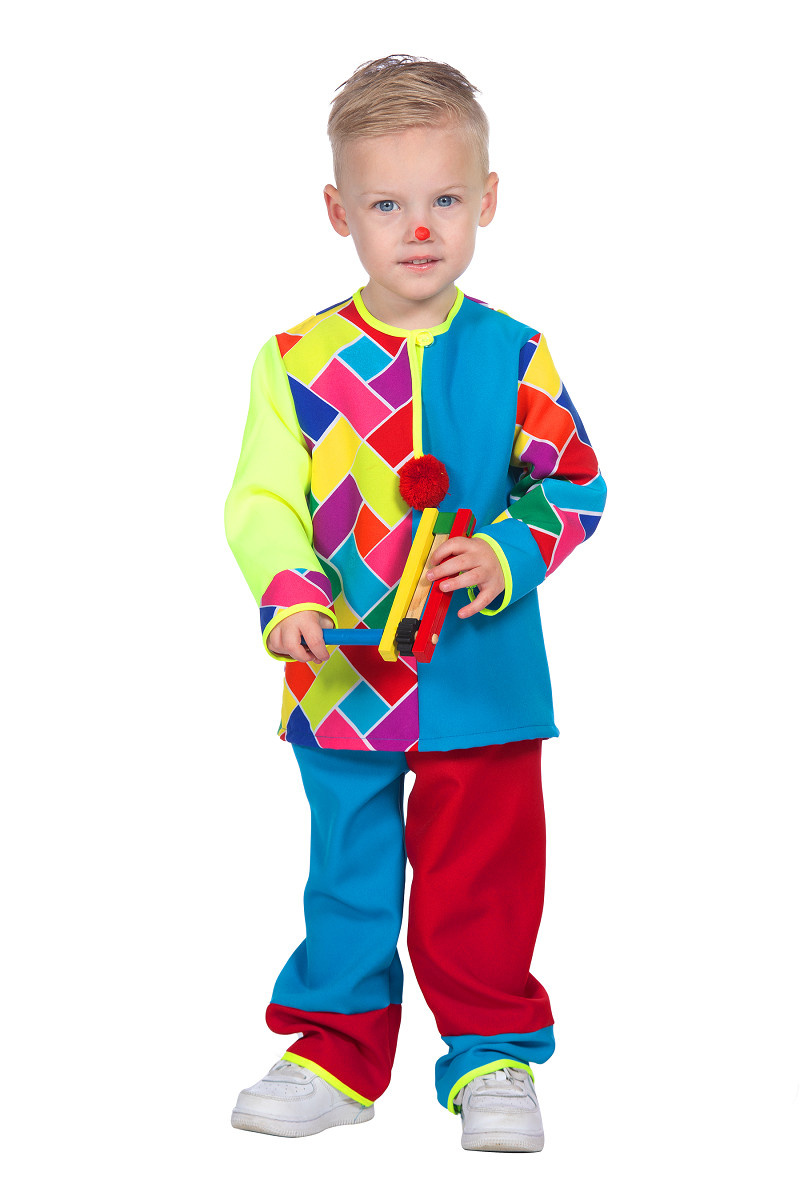 Clown Kostuum Baby/Peuter Chipper afbeelding