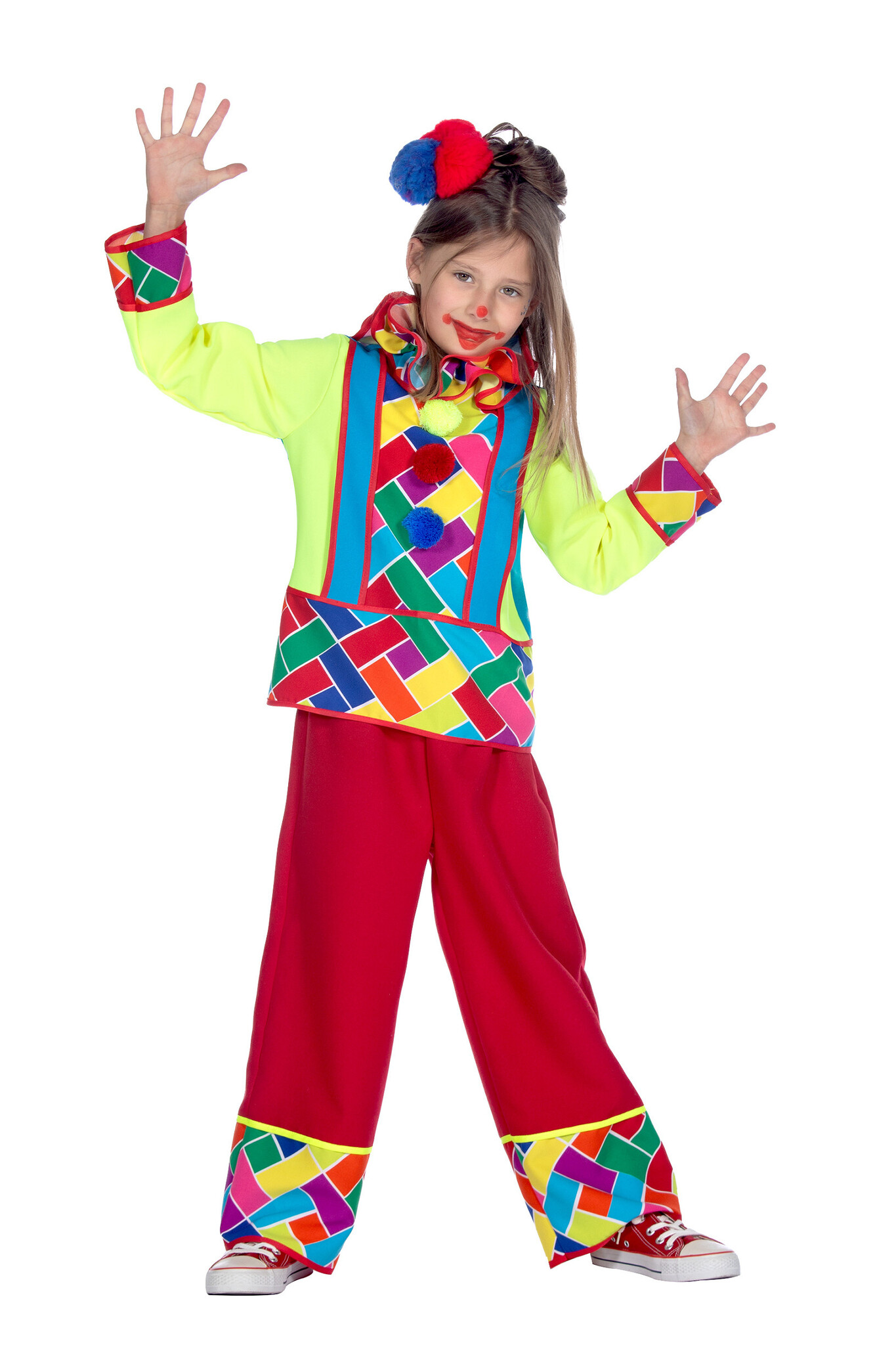Clown Kostuum Kind Fizzle afbeelding