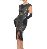 Charleston 20's Jurk Groen Premium